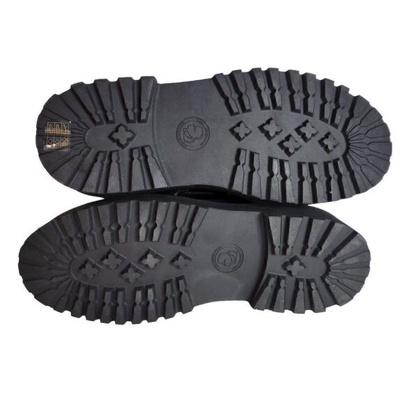 Karl Lagerfeld Paris Dixie Patched Combat Boots (Size 11M) - Picture 6 of 9